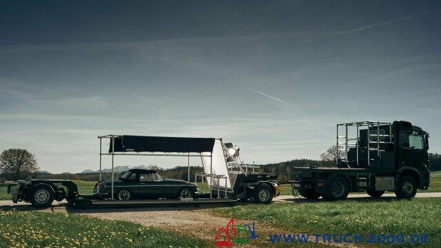 Spezial Tiefbett für TV & Film + MB Arcos 2143 - Low loader trailer: picture 5 Spezial Tiefbett für TV & Film + MB Arcos 2143 - Low loader trailer: picture 5