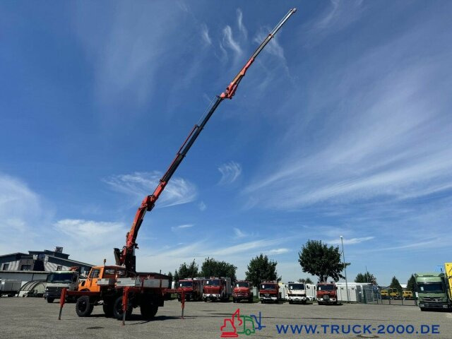 Unimog U1700 Kran PK16000 + Jib Höhe 22,50m + Winde - Crane truck: picture 3 Unimog U1700 Kran PK16000 + Jib Höhe 22,50m + Winde - Crane truck: picture 3