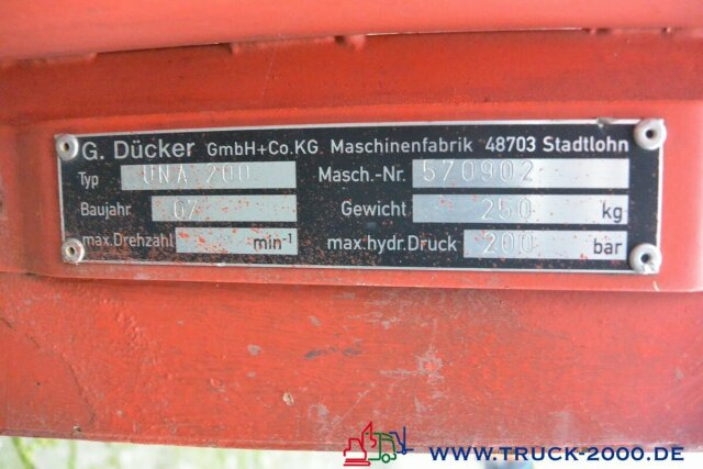 Multicar Dücker Uni Arm UNA 200 Ausleger + Kontergewicht - Van: picture 2 Multicar Dücker Uni Arm UNA 200 Ausleger + Kontergewicht - Van: picture 2