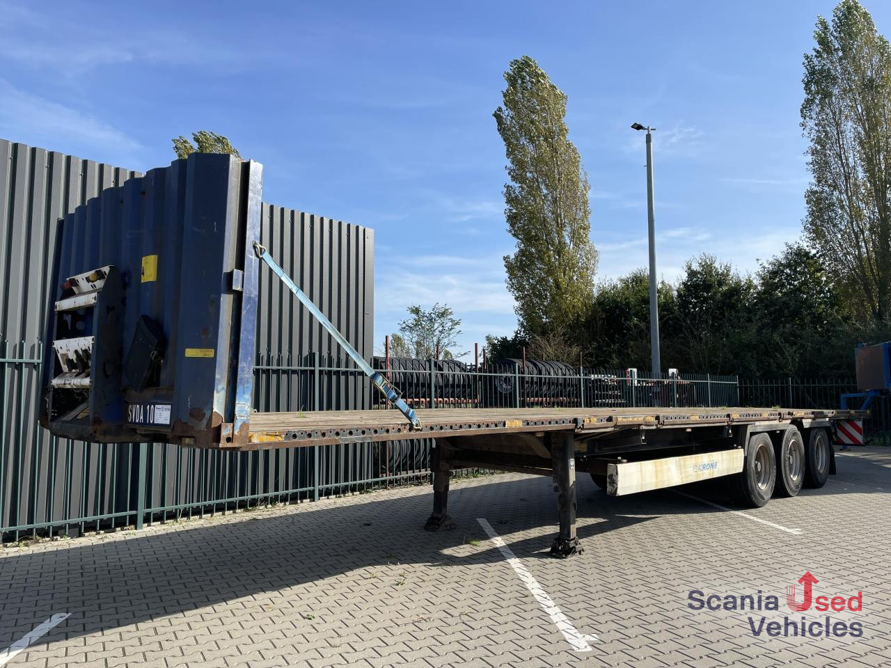 KRONE KRONE TL NL TRAILER FLAT BED 3 AXLE BPW - Dropside/ Flatbed semi-trailer: picture 1 KRONE KRONE TL NL TRAILER FLAT BED 3 AXLE BPW - Dropside/ Flatbed semi-trailer: picture 1