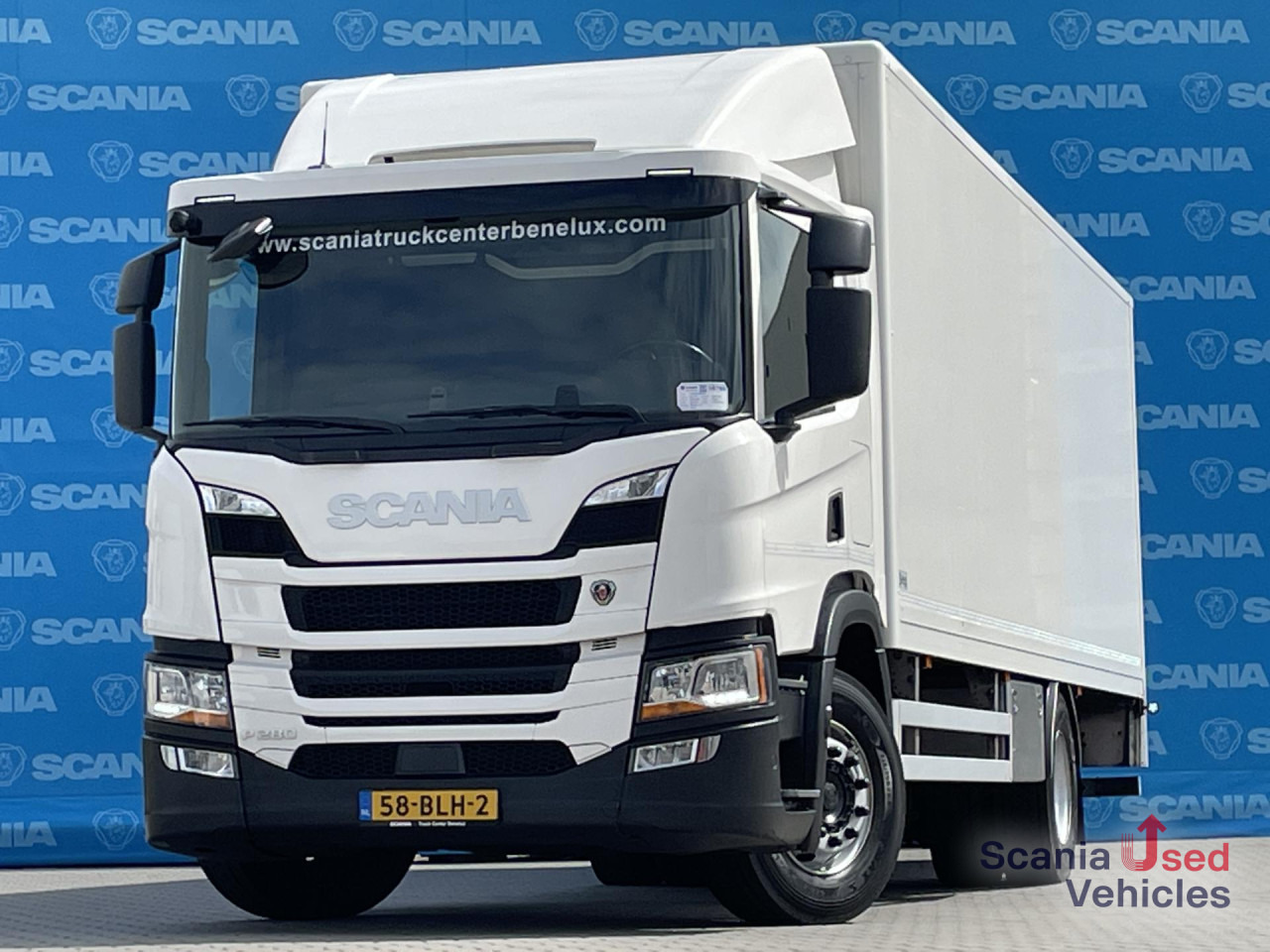 SCANIA P 280 B4x2NA AIRCO 755X249X234CM TAIL LIFT 2T - Box truck: picture 1 SCANIA P 280 B4x2NA AIRCO 755X249X234CM TAIL LIFT 2T - Box truck: picture 1