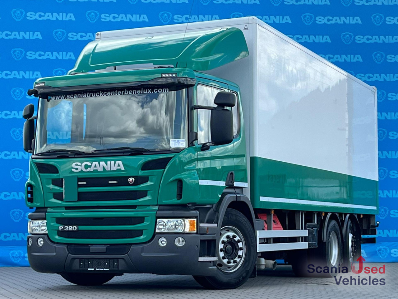SCANIA P 320 DB6x2*4MNB RETARDER FULL AIR 8T TAIL LIFT 2T - Box truck: picture 1 SCANIA P 320 DB6x2*4MNB RETARDER FULL AIR 8T TAIL LIFT 2T - Box truck: picture 1