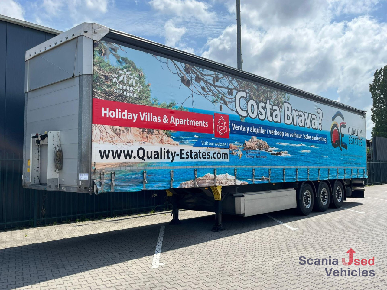 SCHMITZ SCHMITZ CURTAINSIDER EDSCHA TILT 2 LIFT AXLES - Curtainsider semi-trailer: picture 1 SCHMITZ SCHMITZ CURTAINSIDER EDSCHA TILT 2 LIFT AXLES - Curtainsider semi-trailer: picture 1