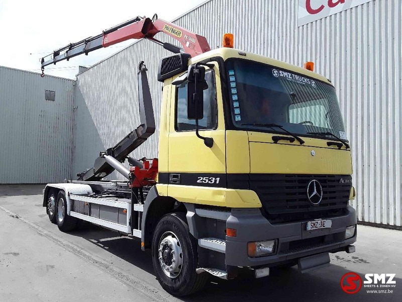 Mercedes-Benz Actros 2631 palfinger pk 14080-4 - Container transporter/ Swap body truck, Crane truck: picture 1 Mercedes-Benz Actros 2631 palfinger pk 14080-4 - Container transporter/ Swap body truck, Crane truck: picture 1