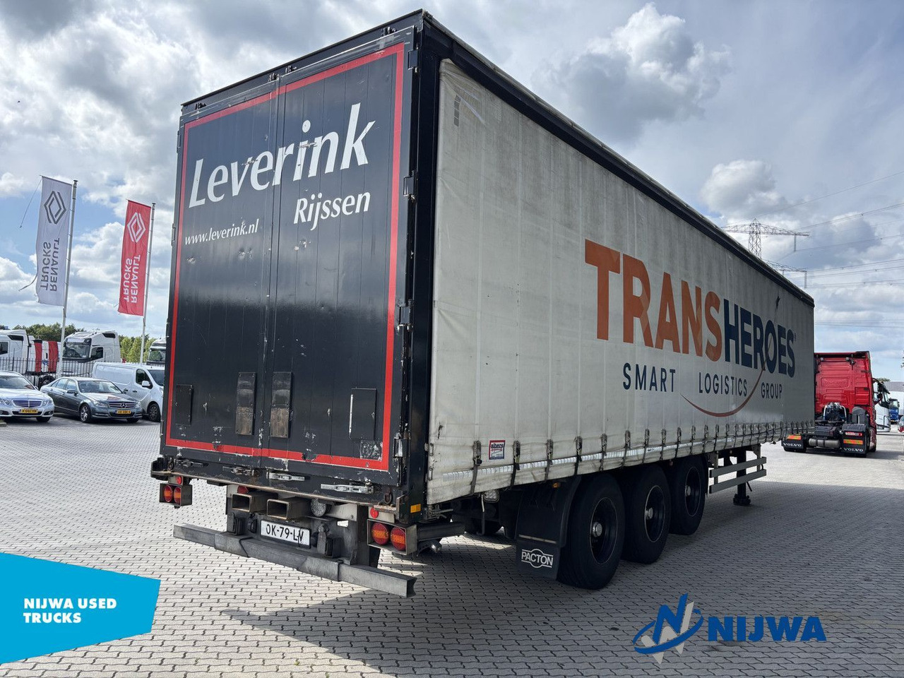 Pacton L3-002 Liftas + Schuifzeil - Curtainsider semi-trailer: picture 3 Pacton L3-002 Liftas + Schuifzeil - Curtainsider semi-trailer: picture 3