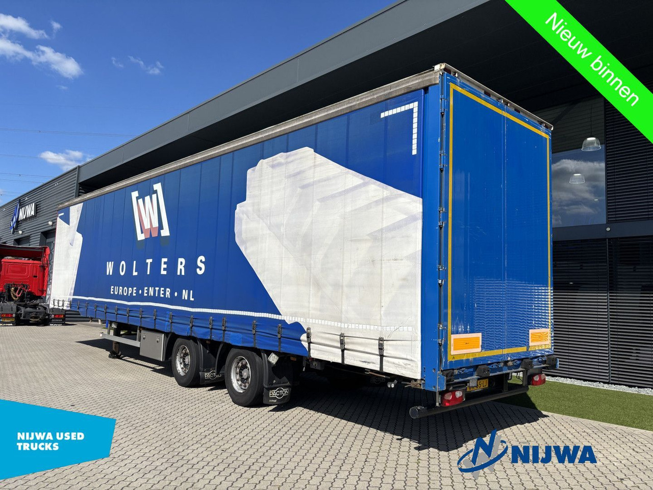 Pacton LXD 230 Schuifzeil + Achterdeuren - Curtainsider semi-trailer: picture 4 Pacton LXD 230 Schuifzeil + Achterdeuren - Curtainsider semi-trailer: picture 4