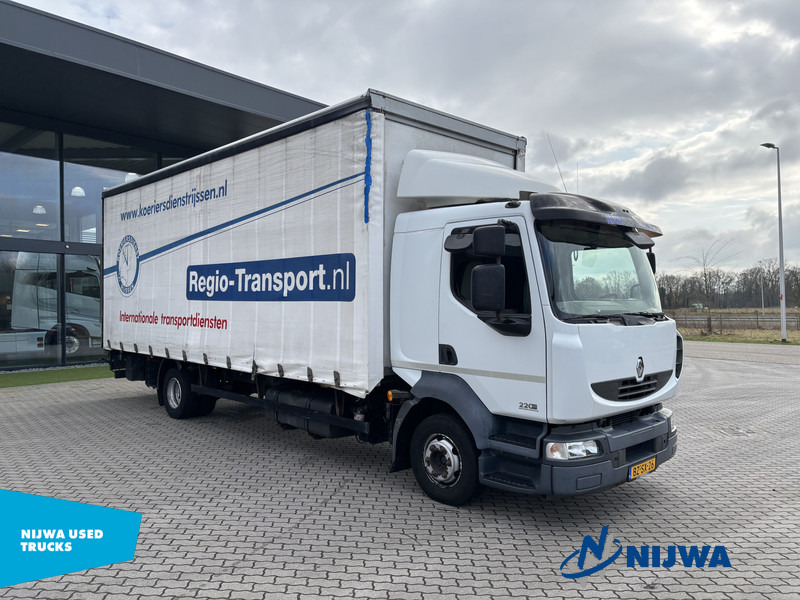Renault MIDLUM 220 4x2 Schuifzeil + Laadklep - Curtainsider truck: picture 2 Renault MIDLUM 220 4x2 Schuifzeil + Laadklep - Curtainsider truck: picture 2