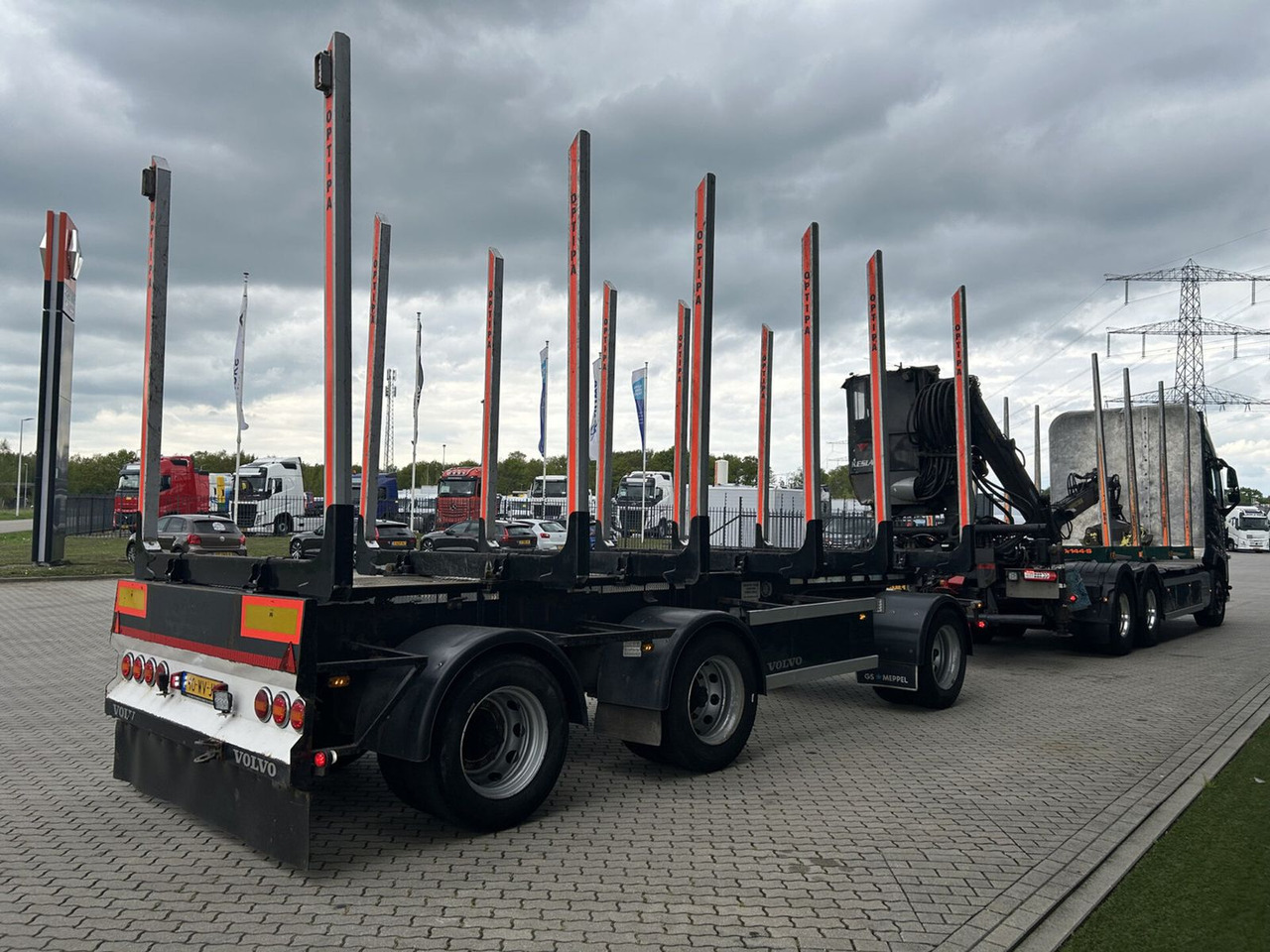 Volvo FH 540 6x4 I.C.M ZASLAW Aanhanger - Timber truck, Crane truck: picture 3 Volvo FH 540 6x4 I.C.M ZASLAW Aanhanger - Timber truck, Crane truck: picture 3