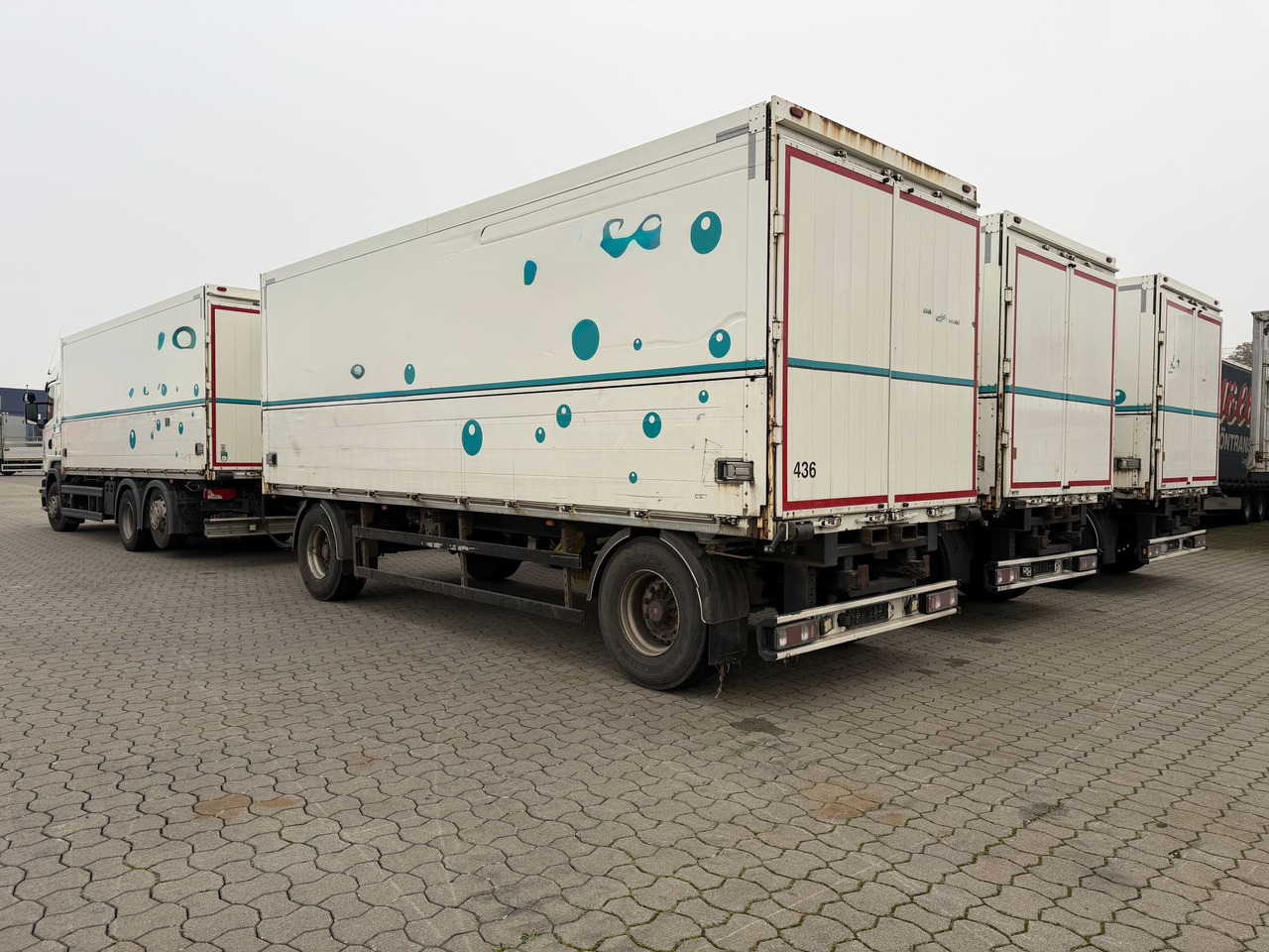 Scania R 450 6x2 Geränkezug + Orten Anhänger - Box truck: picture 4 Scania R 450 6x2 Geränkezug + Orten Anhänger - Box truck: picture 4