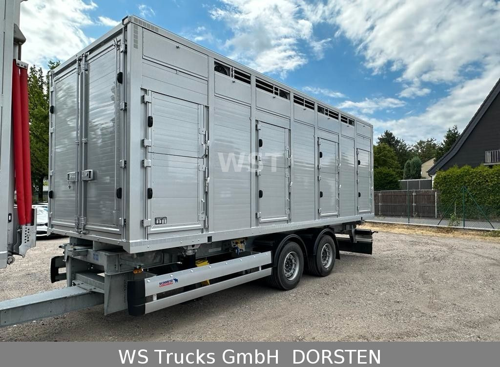 Schmitz Cargobull BDF Menke Einstock "Neu Tandem - Livestock trailer: picture 1 Schmitz Cargobull BDF Menke Einstock "Neu Tandem - Livestock trailer: picture 1