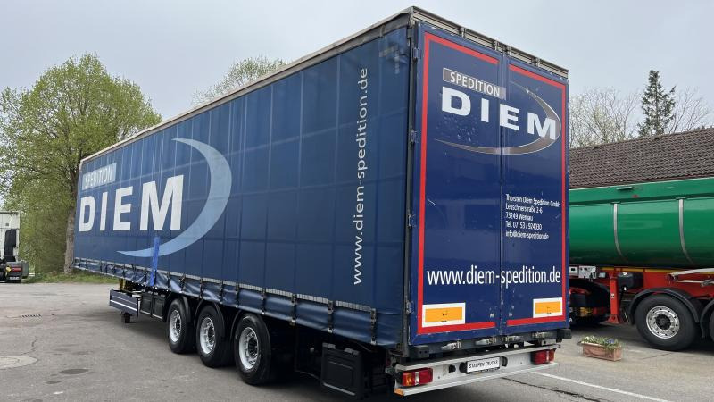 Berger 2 x MEGA LIGHT Tautliner Hubdach TÜV NEU! Liftachse - Curtainsider semi-trailer: picture 3 Berger 2 x MEGA LIGHT Tautliner Hubdach TÜV NEU! Liftachse - Curtainsider semi-trailer: picture 3
