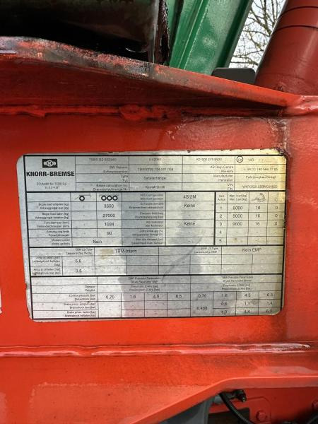 Tipper semi-trailer Kempf SKM 35/3 Hardox 31 m³ Lift ALCOA: picture 26
