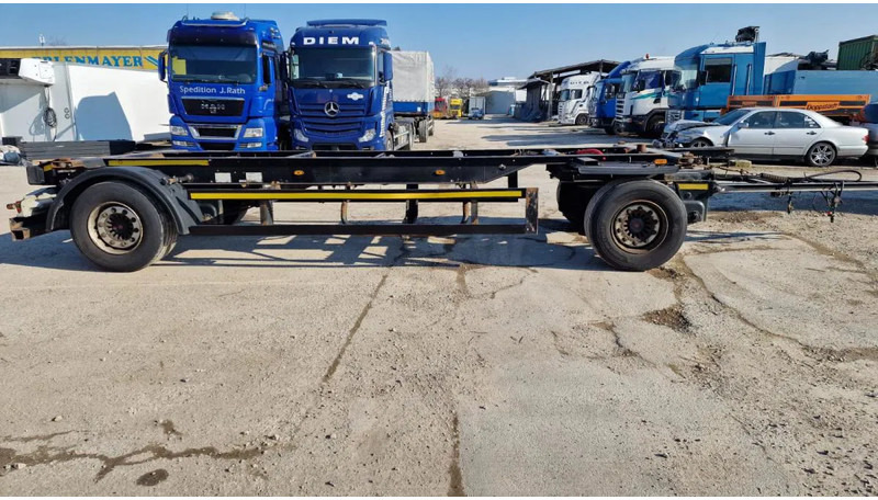 New Container transporter/ Swap body trailer Kögel Lafette JUMBO Drehschemel Lafette 1m Abstellhöhe: picture 9