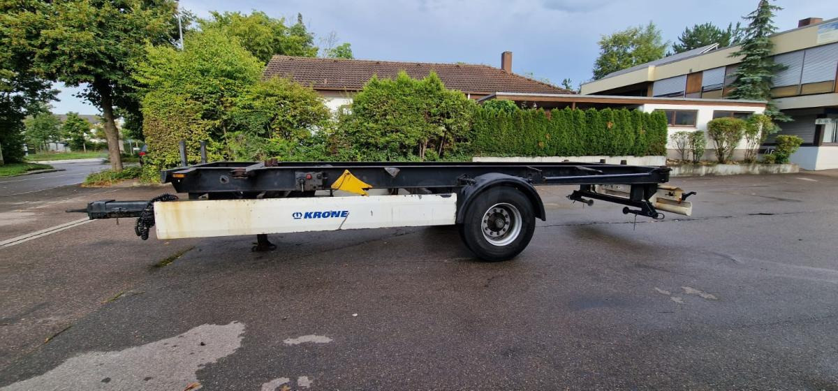 Krone 1-Achs Standard BDF - Lafette - Container transporter/ Swap body trailer: picture 1 Krone 1-Achs Standard BDF - Lafette - Container transporter/ Swap body trailer: picture 1