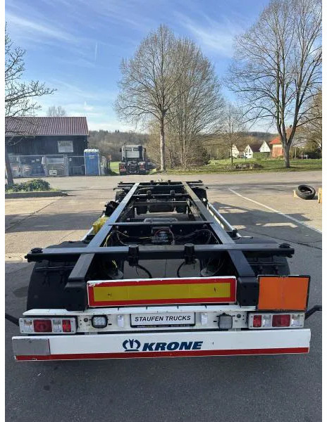 Krone 10 x Jumbo Lafette deutsche Anh. TÜV NEU! 10 x Jumbo Lafette deutsche Anh. TÜV NEU! - Container transporter/ Swap body trailer: picture 4 Krone 10 x Jumbo Lafette deutsche Anh. TÜV NEU! 10 x Jumbo Lafette deutsche Anh. TÜV NEU! - Container transporter/ Swap body trailer: picture 4