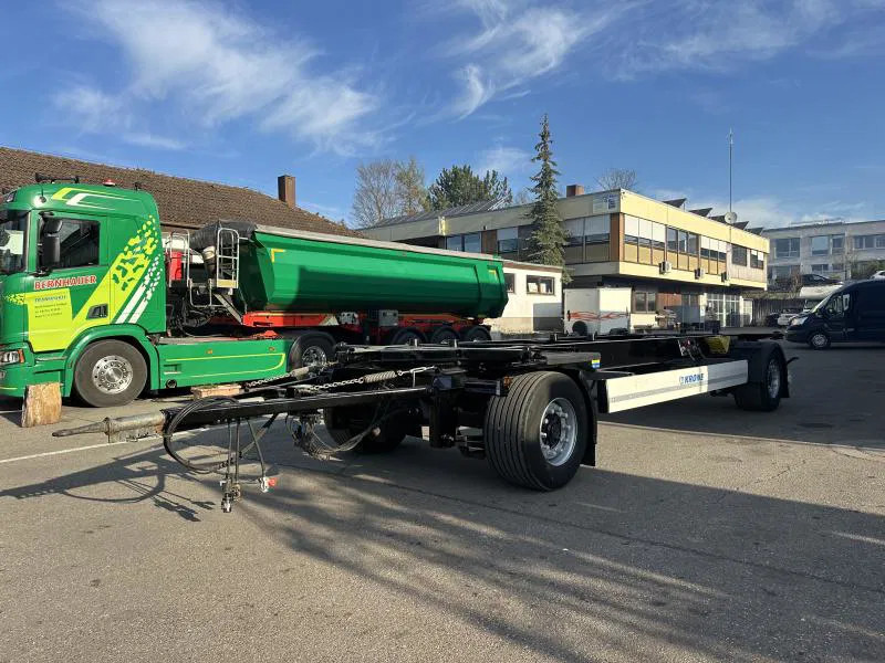 Krone 10 x Jumbo Lafette deutsche Anh. TÜV NEU! 10 x Jumbo Lafette deutsche Anh. TÜV NEU! - Chassis trailer: picture 2 Krone 10 x Jumbo Lafette deutsche Anh. TÜV NEU! 10 x Jumbo Lafette deutsche Anh. TÜV NEU! - Chassis trailer: picture 2