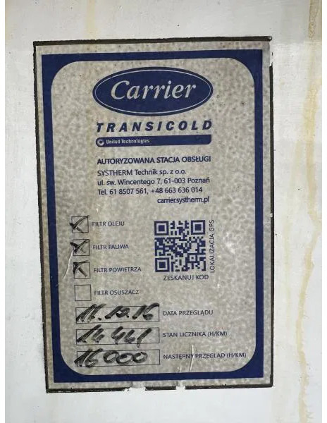 Refrigerator semi-trailer Krone Cool Liner 2 - Achs CITYSATTEL*Lenkachse*Carrier 1300*TÜV NEU!!: picture 9