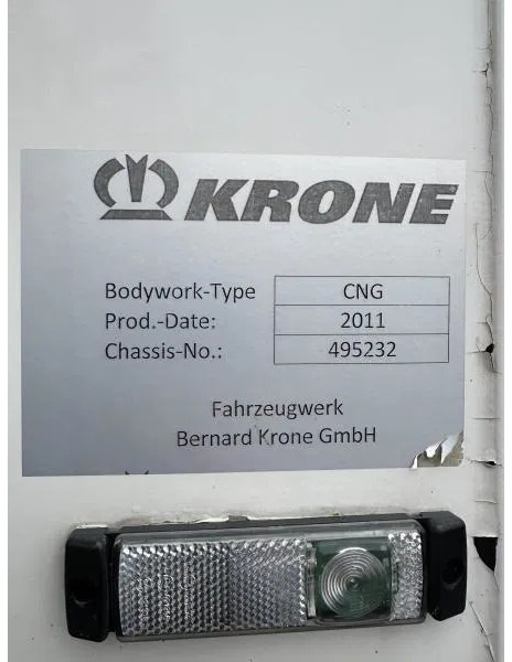 Refrigerator semi-trailer Krone Cool Liner 2 - Achs CITYSATTEL*Lenkachse*Carrier 1300*TÜV NEU!!: picture 10