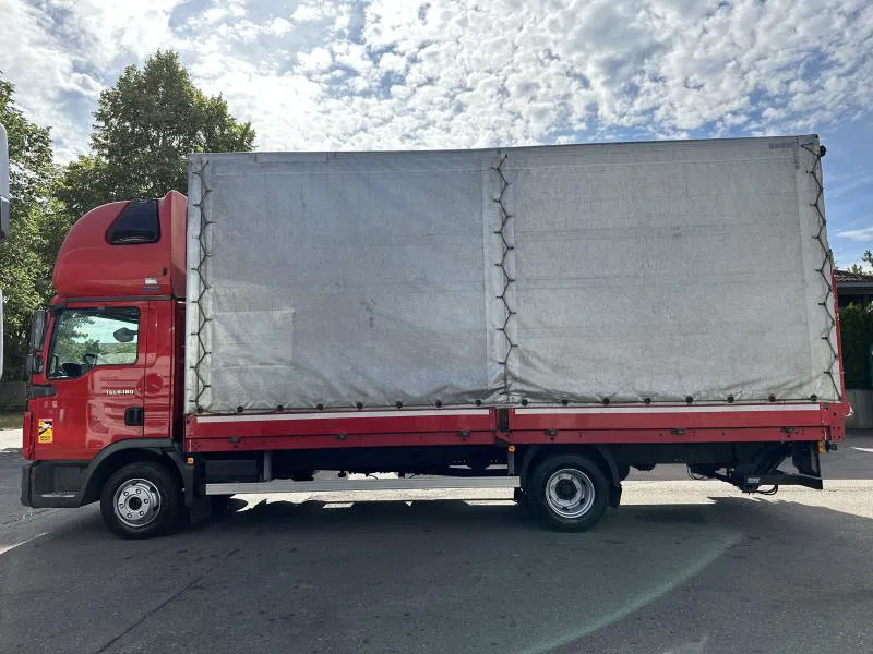 MAN TGL 8.180 FBL Plane langes Haus Topsleeper Klima - Curtain side van: picture 2 MAN TGL 8.180 FBL Plane langes Haus Topsleeper Klima - Curtain side van: picture 2