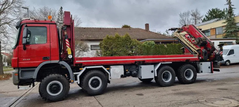 Mercedes-Benz AK 8X8 FASSI 660 EINZELBER SEILWINDE - Crane truck: picture 1 Mercedes-Benz AK 8X8 FASSI 660 EINZELBER SEILWINDE - Crane truck: picture 1