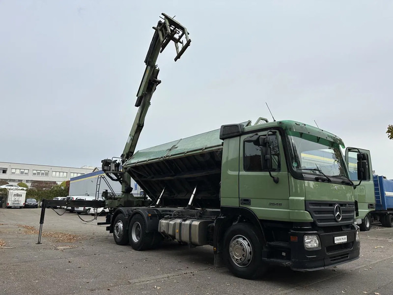 Mercedes-Benz DB 2546 LL 6x2 Kranwagen 2-Seit.Kipper Lenkachse - Tipper: picture 1 Mercedes-Benz DB 2546 LL 6x2 Kranwagen 2-Seit.Kipper Lenkachse - Tipper: picture 1