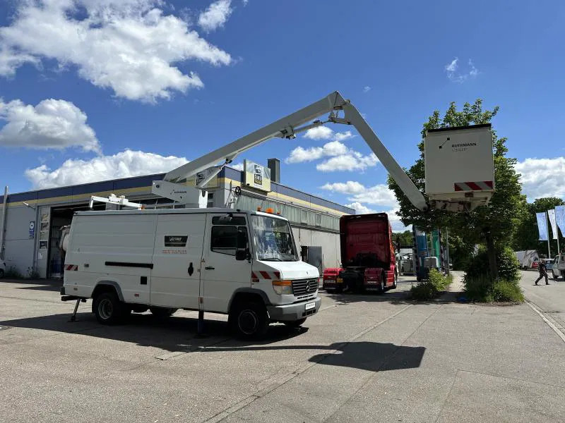 Van Mercedes-Benz Vario 614 D-KA RUTHMANN K130 Hubsteiger 13 m TÜV neu: picture 13