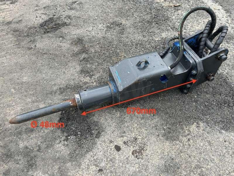 122 Kgs / Pelles 1 à 2,5 Tonnes - Hydraulic hammer for Construction machinery: picture 1 122 Kgs / Pelles 1 à 2,5 Tonnes - Hydraulic hammer for Construction machinery: picture 1