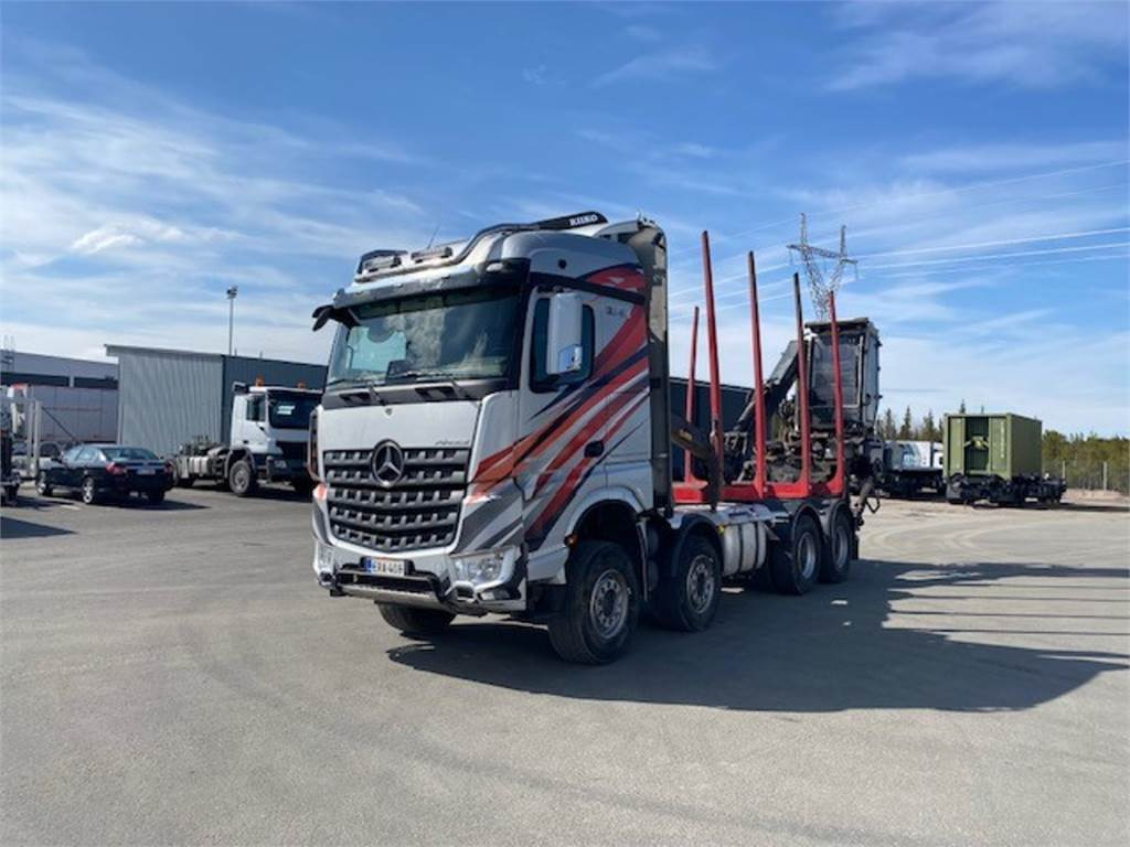 Mercedes-Benz AROCS 3763 8x4/4 Riikonen puuvarustus - Timber truck: picture 1 Mercedes-Benz AROCS 3763 8x4/4 Riikonen puuvarustus - Timber truck: picture 1