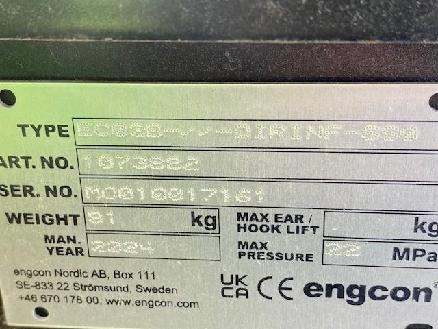 Mini excavator LIUGONG 9027 FE Electric, SW OQ 30 MIETE / RENT (12005252): picture 11