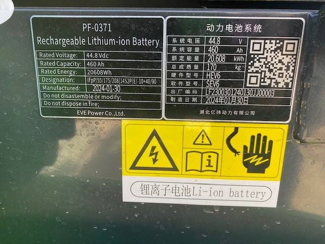 Mini excavator LIUGONG 9027 FE Electric, SW OQ 30 MIETE / RENT (12005252): picture 17