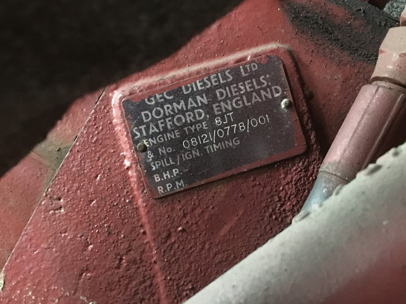 Dorman 8JT USED - Construction machinery: picture 1 Dorman 8JT USED - Construction machinery: picture 1