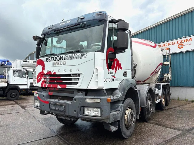 Iveco Eurotrakker AD340T41B 8x4 FULL STEEL SUSPENSION WITH STETTER CONCRETE MIXER (ZF16 MANUAL GEARBOX / FULL STEEL SUSPENSION / REDUC - Concrete mixer truck: picture 1 Iveco Eurotrakker AD340T41B 8x4 FULL STEEL SUSPENSION WITH STETTER CONCRETE MIXER (ZF16 MANUAL GEARBOX / FULL STEEL SUSPENSION / REDUC - Concrete mixer truck: picture 1