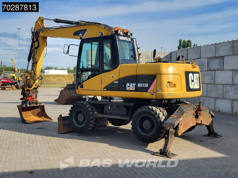 Caterpillar M313 D OUTRIGGERS + BLADE - Wheel excavator: picture 3 Caterpillar M313 D OUTRIGGERS + BLADE - Wheel excavator: picture 3