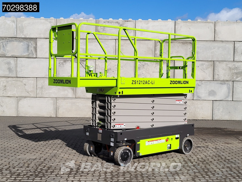 Zoomlion ZS1212AC-Li 12 M - Factory Warranty - CE-Certified - Construction machinery: picture 2 Zoomlion ZS1212AC-Li 12 M - Factory Warranty - CE-Certified - Construction machinery: picture 2