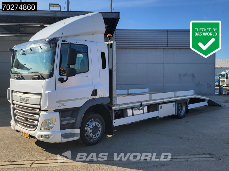 DAF CF 250 4X2 18tons NL-Truck Machine transporter Hydraulic ramps Euro 6 - Autotransporter truck: picture 1 DAF CF 250 4X2 18tons NL-Truck Machine transporter Hydraulic ramps Euro 6 - Autotransporter truck: picture 1