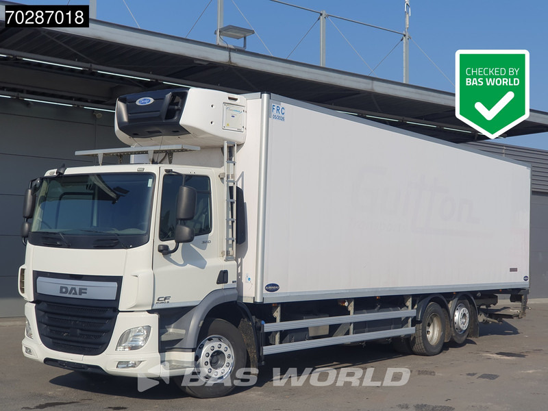 DAF CF 320 6X2 Carrier Supra 1150 2000kg Ladebordwand Lift asche Automatic ACC Euro 6 - Refrigerator truck: picture 1 DAF CF 320 6X2 Carrier Supra 1150 2000kg Ladebordwand Lift asche Automatic ACC Euro 6 - Refrigerator truck: picture 1