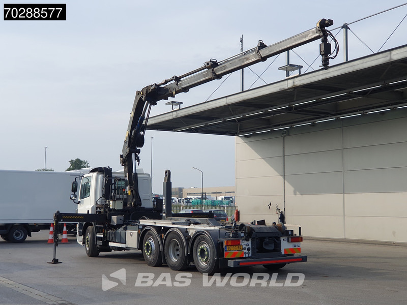 DAF CF85.360 8X2 NL-Truck HIAB 211 E-3 Hipro Crane + Hooklift Lift+steering Axle Automatic Euro 5 - Hook lift truck, Crane truck: picture 2 DAF CF85.360 8X2 NL-Truck HIAB 211 E-3 Hipro Crane + Hooklift Lift+steering Axle Automatic Euro 5 - Hook lift truck, Crane truck: picture 2