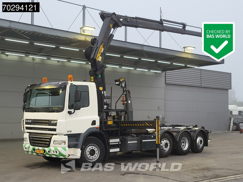 DAF CF85.460 8X2 Palfinger PK 22002 EH 24 Tonnes Lift-Steering Axle Euro 5 - Hook lift truck, Crane truck: picture 1 DAF CF85.460 8X2 Palfinger PK 22002 EH 24 Tonnes Lift-Steering Axle Euro 5 - Hook lift truck, Crane truck: picture 1