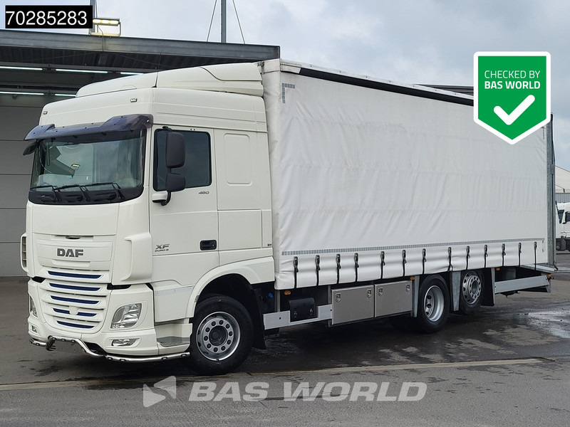 DAF XF 460 6X2 Machine Transporter hydraulic ramp Retarder Lift+Lenkasche Euro 6 - Autotransporter truck: picture 3 DAF XF 460 6X2 Machine Transporter hydraulic ramp Retarder Lift+Lenkasche Euro 6 - Autotransporter truck: picture 3