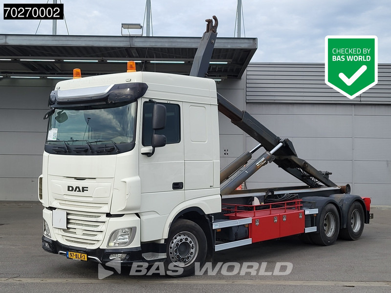 DAF XF 480 6X2 NL-Truck VDL S25-6400 Lift-Axle Automatic ACC Euro 6 - Hook lift truck: picture 1 DAF XF 480 6X2 NL-Truck VDL S25-6400 Lift-Axle Automatic ACC Euro 6 - Hook lift truck: picture 1