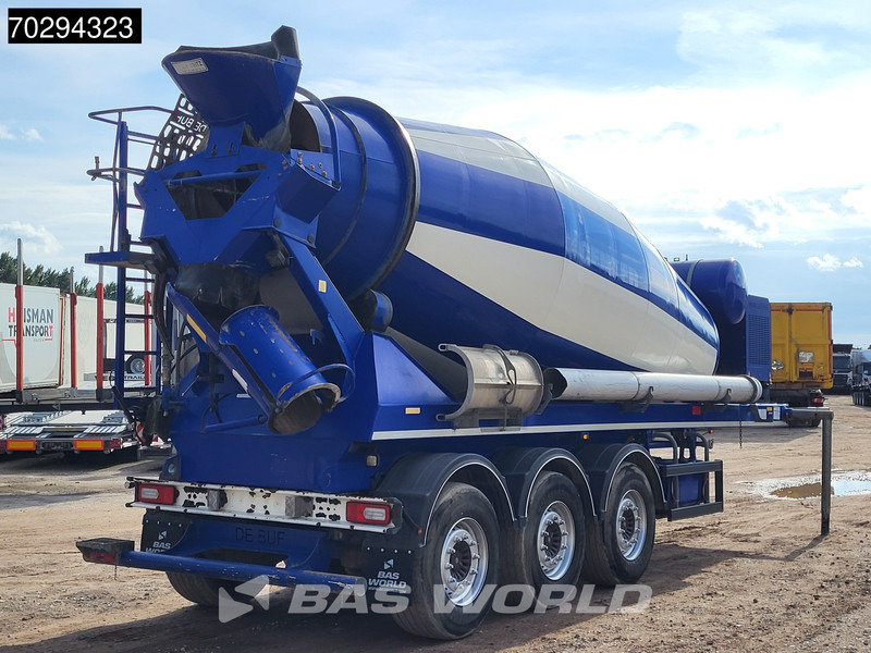 De Buf ST3 3 axles Concrete Engine 12m3 Beton - Concrete mixer semi-trailer: picture 5 De Buf ST3 3 axles Concrete Engine 12m3 Beton - Concrete mixer semi-trailer: picture 5