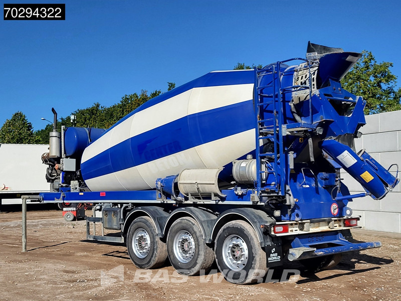 De Buf ST3 3 axles Concrete Engine 12m3 Beton - Concrete mixer semi-trailer: picture 2 De Buf ST3 3 axles Concrete Engine 12m3 Beton - Concrete mixer semi-trailer: picture 2