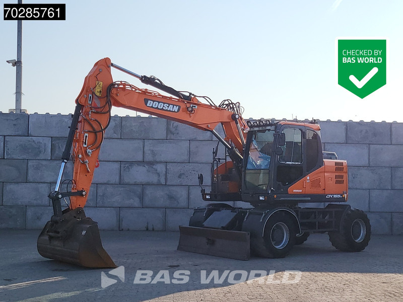 Doosan DX165W-5 DUTCH MACHINE - Wheel excavator: picture 1 Doosan DX165W-5 DUTCH MACHINE - Wheel excavator: picture 1