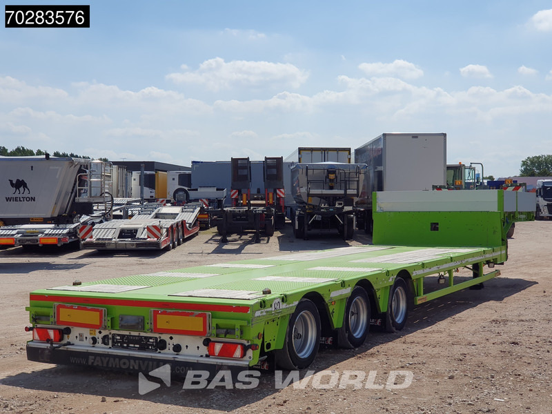 Faymonville F-S43-1AAF 3 axles Extendable Twistlocks 3x Hydraulic Steering Galvanised - Low loader semi-trailer: picture 5 Faymonville F-S43-1AAF 3 axles Extendable Twistlocks 3x Hydraulic Steering Galvanised - Low loader semi-trailer: picture 5