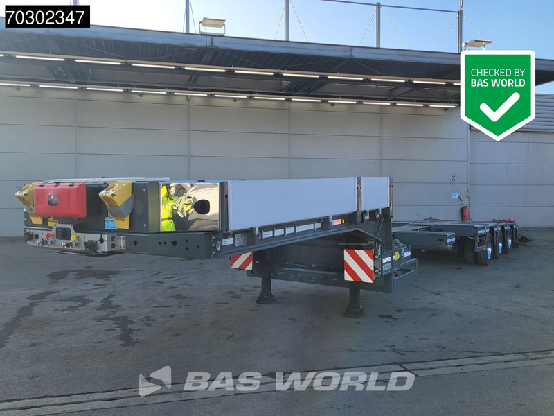 Faymonville F-S43-1AAF Extendable 380cm Lift+SteeringAxle Alcoa - Low loader semi-trailer: picture 1 Faymonville F-S43-1AAF Extendable 380cm Lift+SteeringAxle Alcoa - Low loader semi-trailer: picture 1