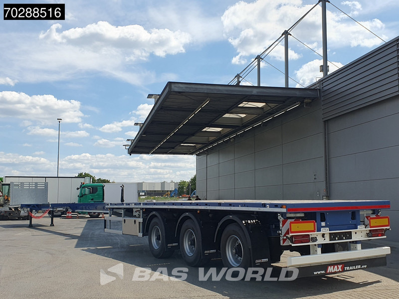 Faymonville MAX210-Z-3AA-13.60-22.5-2.54 3 axles 29M 2x extendable 3x steering axle twistlocks - Dropside/ Flatbed semi-trailer: picture 3 Faymonville MAX210-Z-3AA-13.60-22.5-2.54 3 axles 29M 2x extendable 3x steering axle twistlocks - Dropside/ Flatbed semi-trailer: picture 3