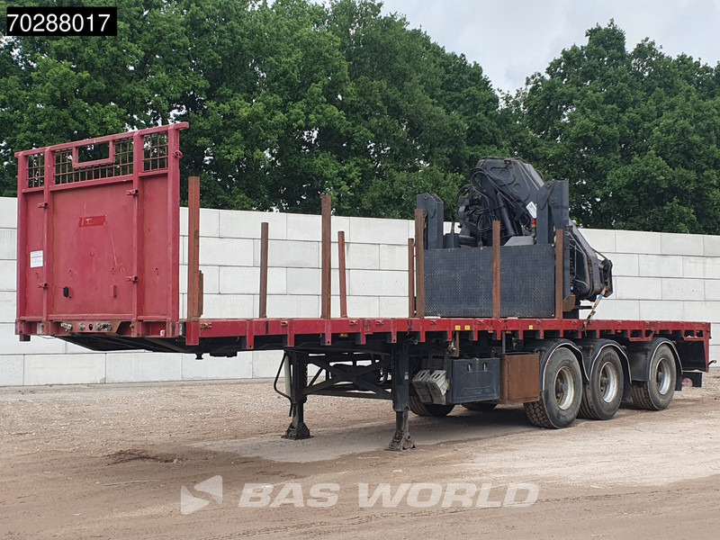 Floor FLO-12-28H HIAB R-330-F4 Crane Kran - Dropside/ Flatbed semi-trailer: picture 3 Floor FLO-12-28H HIAB R-330-F4 Crane Kran - Dropside/ Flatbed semi-trailer: picture 3