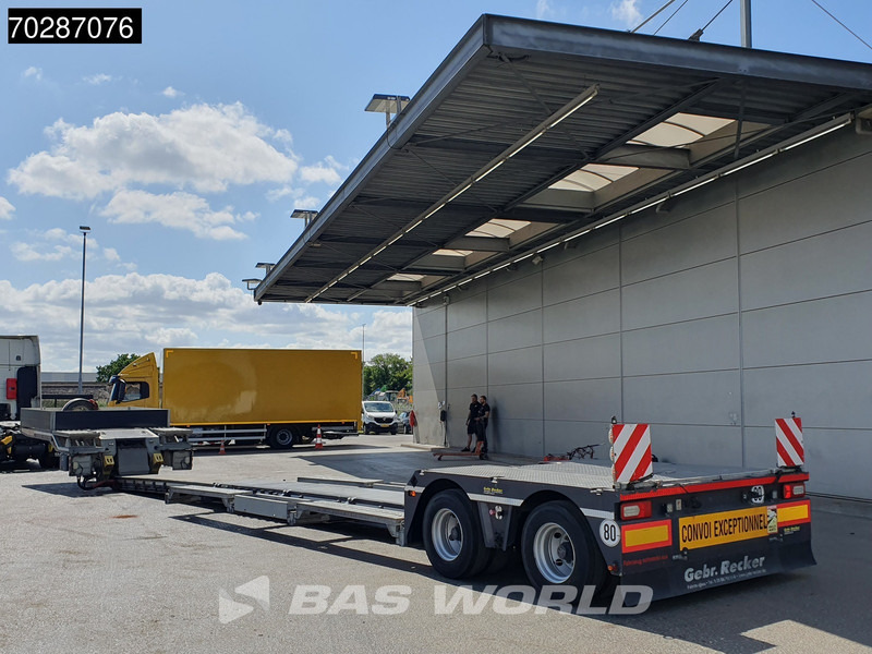 Gebr. Recker SANR38 2 axles Extendable 470cm 2xLenkachse - Low loader semi-trailer: picture 2 Gebr. Recker SANR38 2 axles Extendable 470cm 2xLenkachse - Low loader semi-trailer: picture 2