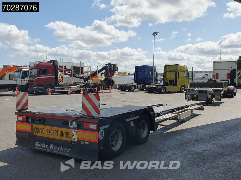 Gebr. Recker SANR38 2 axles Extendable 470cm 2xLenkachse - Low loader semi-trailer: picture 3 Gebr. Recker SANR38 2 axles Extendable 470cm 2xLenkachse - Low loader semi-trailer: picture 3