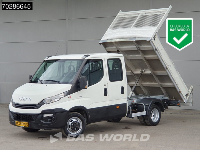 Iveco Daily 35C12 Open Laadbak Dubbel Cabine Dubbellucht 3,5t Trekhaak Airco Cruise Euro6 Pritsche Pickup Open Box 2m3 A/C Towbar Cruise con - Flatbed van: picture 1 Iveco Daily 35C12 Open Laadbak Dubbel Cabine Dubbellucht 3,5t Trekhaak Airco Cruise Euro6 Pritsche Pickup Open Box 2m3 A/C Towbar Cruise con - Flatbed van: picture 1